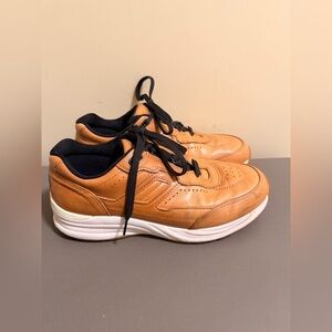 Mens SAS Leather Walking Shoes